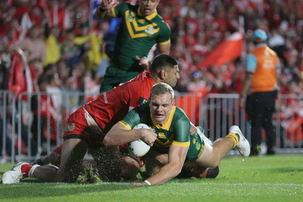 Australia V Tonga Match Report Tonga Gallant But No Match For The