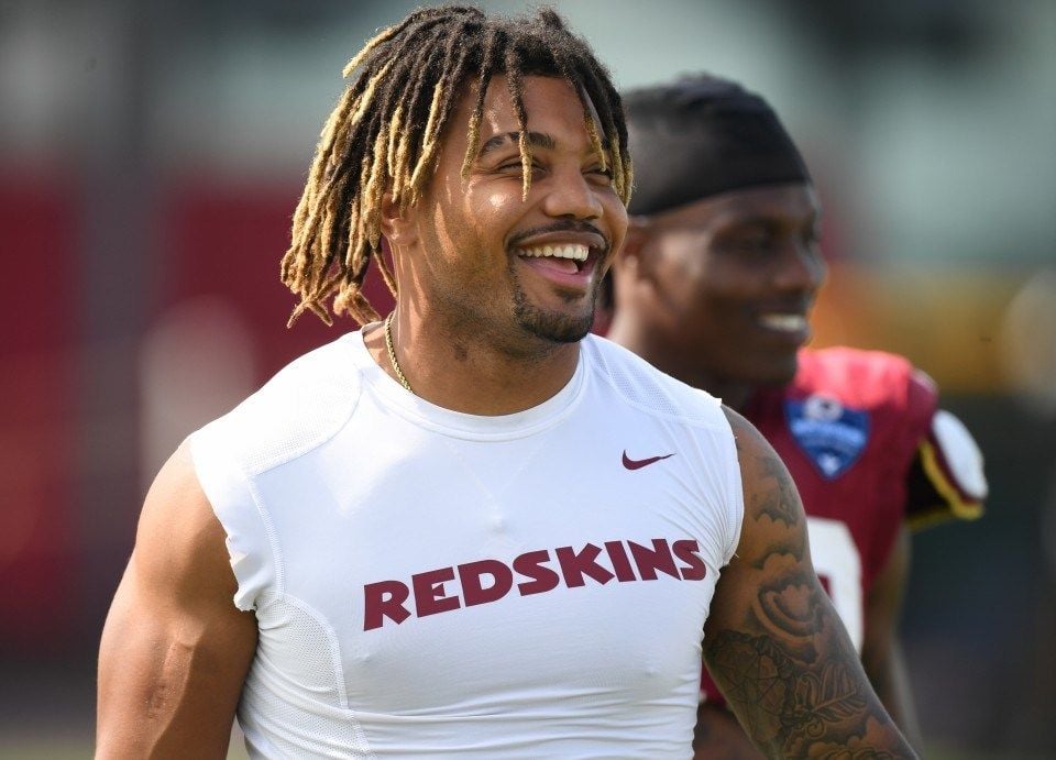 Redskins Derrius Guice Notches First 100-Yard Rushing Game in Week 13 -  Slackie Brown Sports & Culture