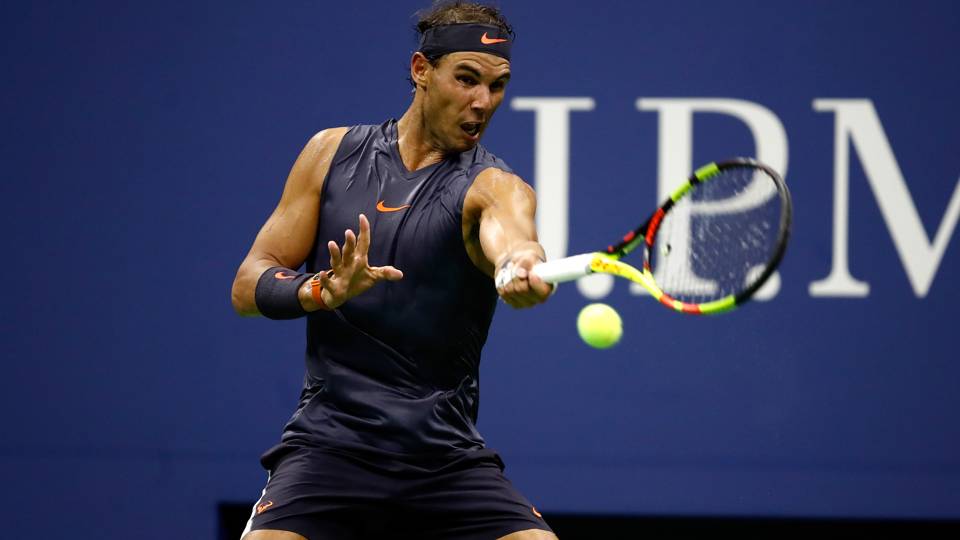 Rafael Nadal records his 300th win in a grand slam singles tournament