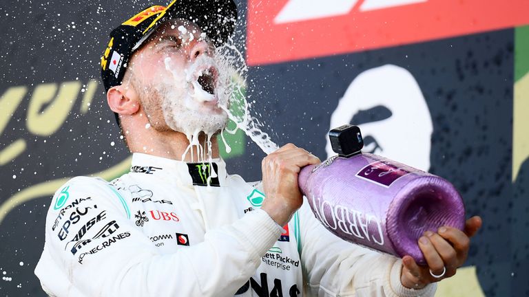 Bottas Wins Japan GP Handing Mercedes Record Constructors’ Championship