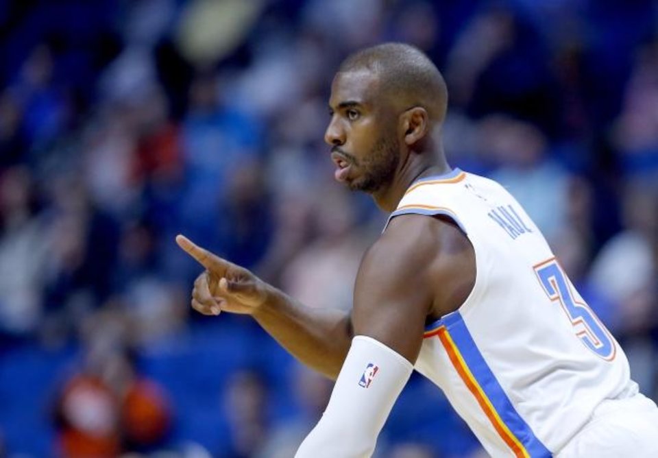 Suns acquire Chris Paul from Thunder in a blockbuster deal