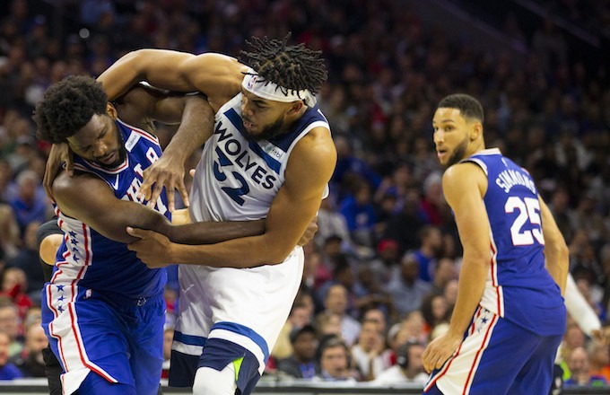 Embiid, Simmons & Towns Involved In NBA Brawl