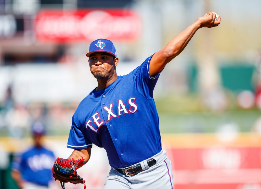 Texas Rangers suspend pitcher Yohander Mendez