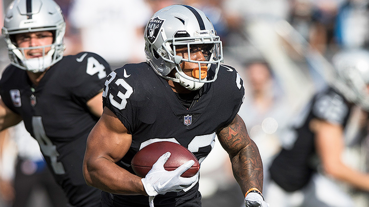 Oakland Raiders running back DeAndre Washington during NFL