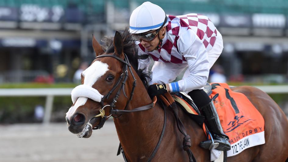 Tiz the Law wins a historic 2020 Belmont Stakes