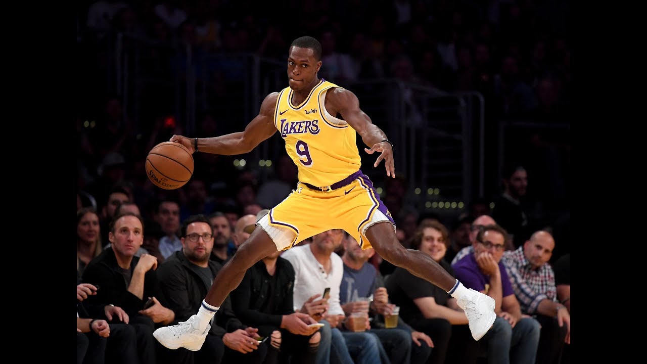 Los Angeles Lakers guard Rajon Rondo breaks thumb at practice