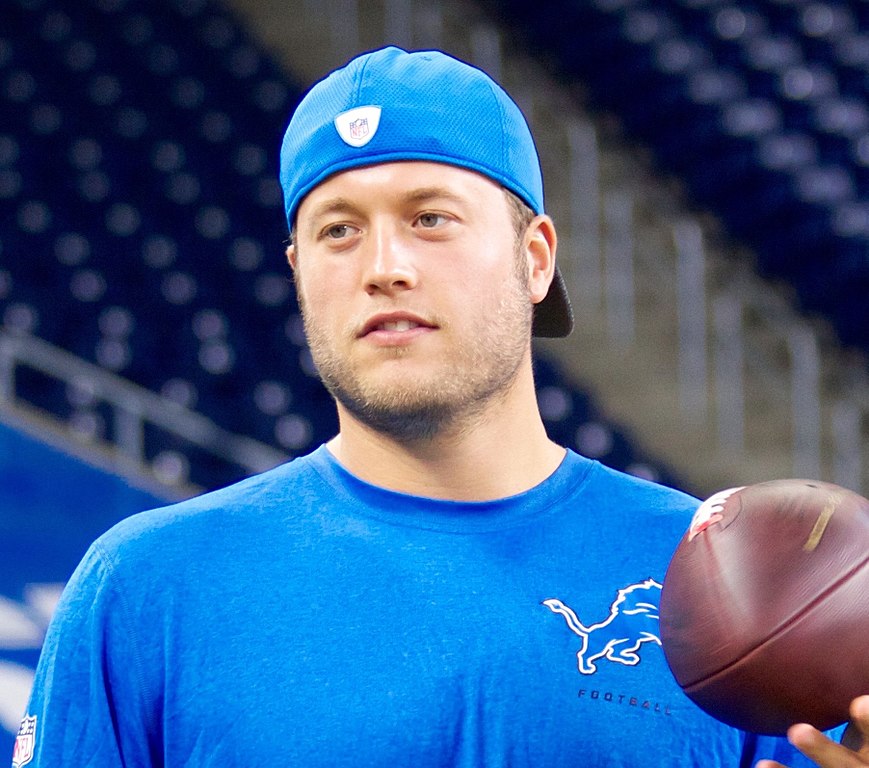 Lions trading Matthew Stafford to Rams for Jared Goff, three draft