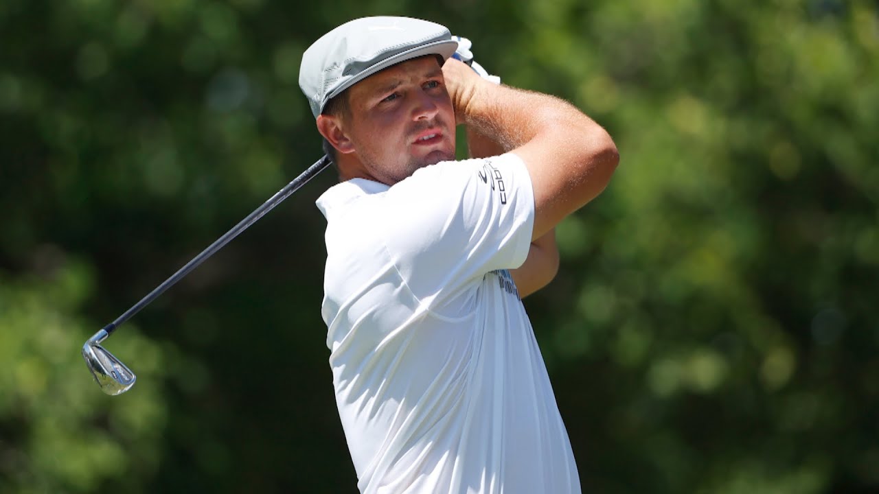 Bryson DeChambeau leads after the first round of the 2024 Masters