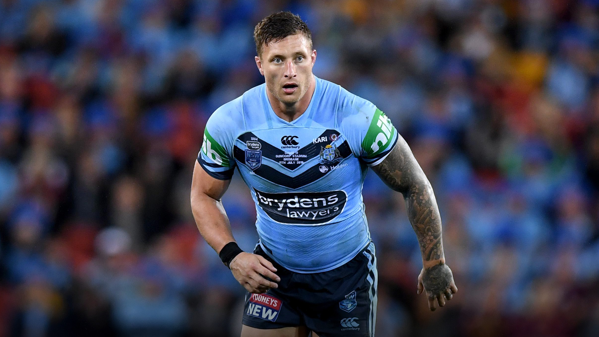 ‘I have one job, that’s it’: Tariq Sims to stamp Origin authority as Blues enforcer