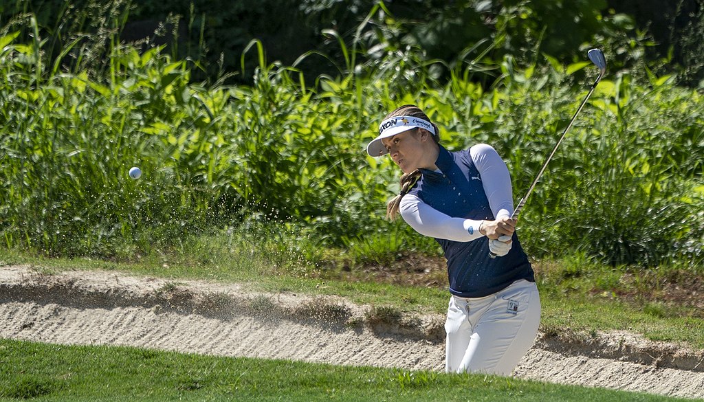 Hannah Green moves into medal contention in Olympic women’s golf
