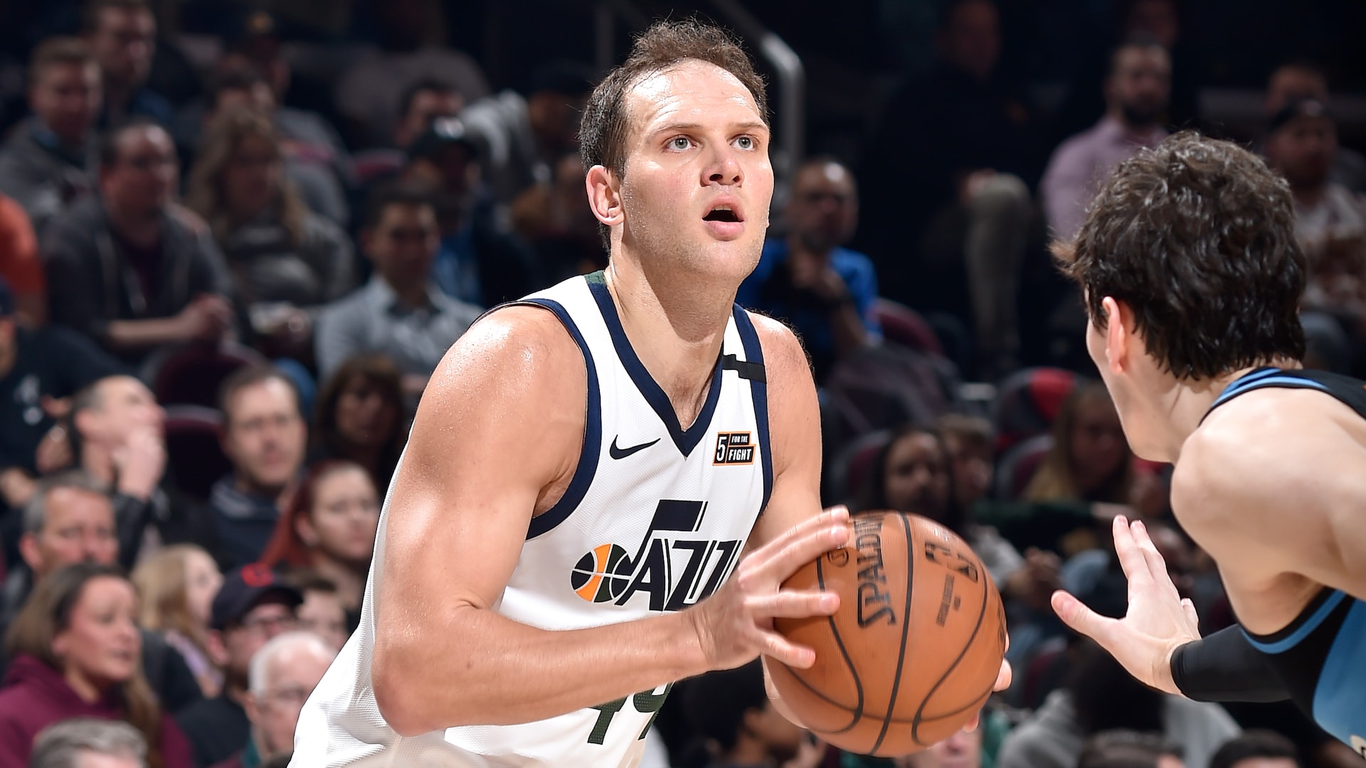 Bojan Bogdanovic sets Jazz record for most three pointers in a game