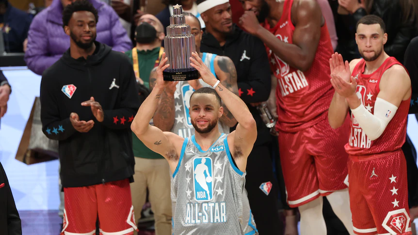 Team LeBron wins fifth-straight All Star Game as Curry breaks three-point record