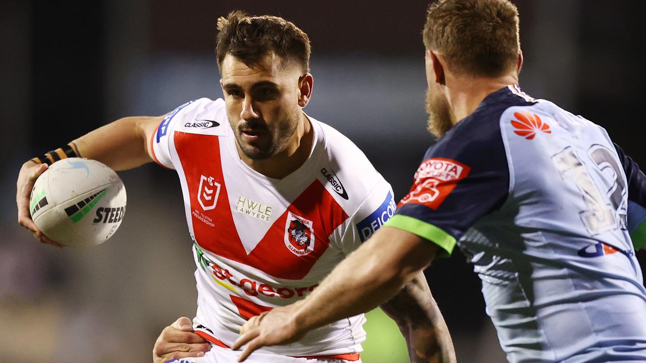 All locked up: Jack Bird to extend his St George Illawarra stay