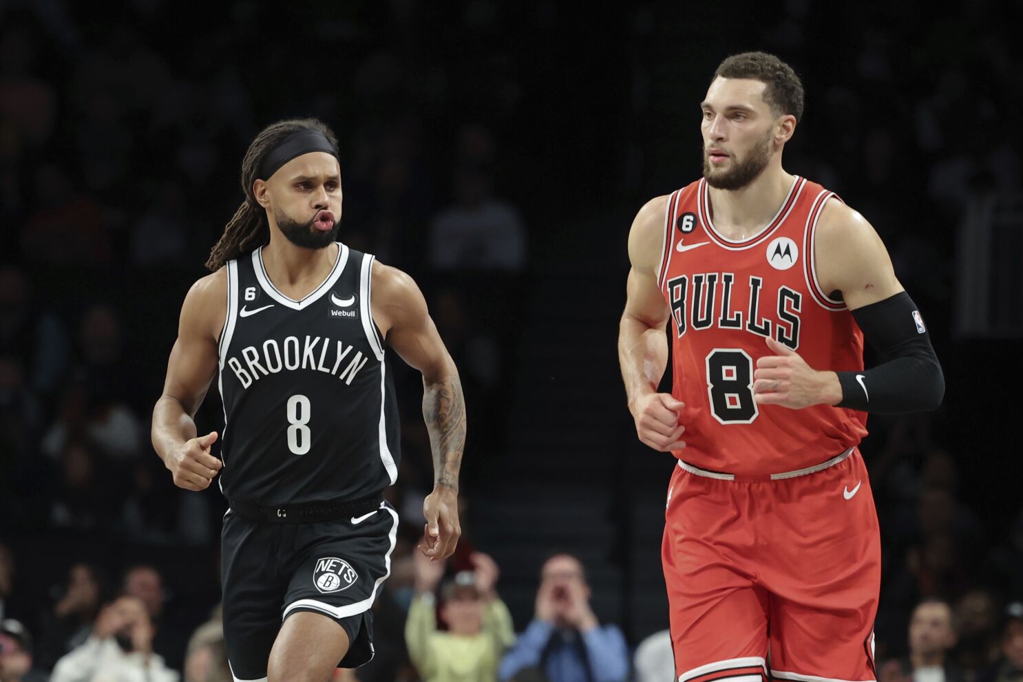 LaVine puts up 20 in the fourth, Bulls sink struggling Nets