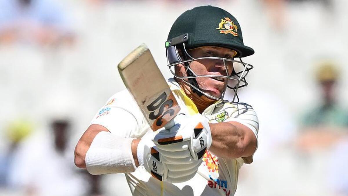 Defiant Warner smashes famous double-hundred, puts Australia on top in second Test