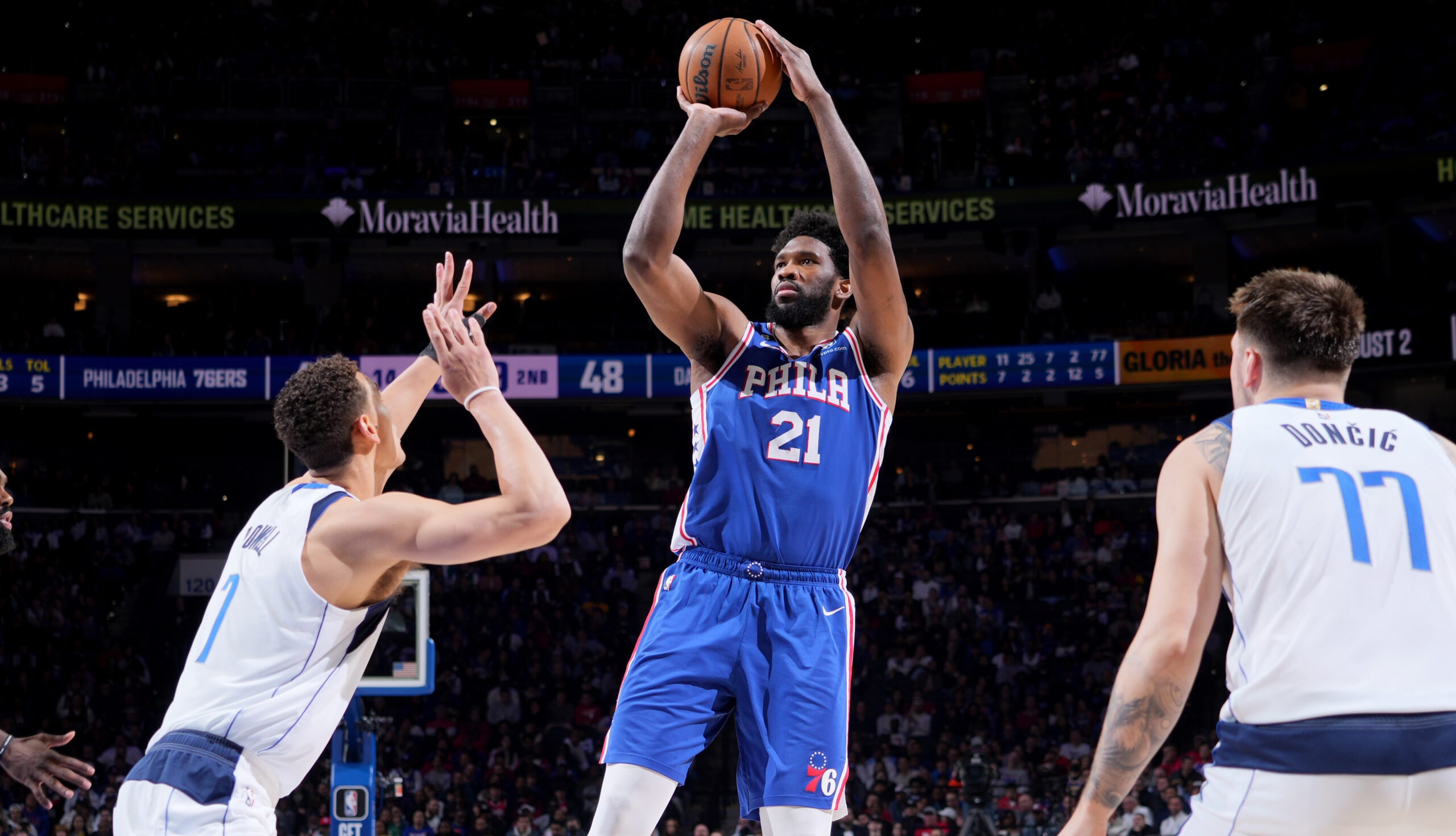 76ers overcome Mavericks, hand them eighth loss from 11 games