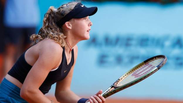 15-year-old Mirra Andreeva making an impact at the Madrid Open