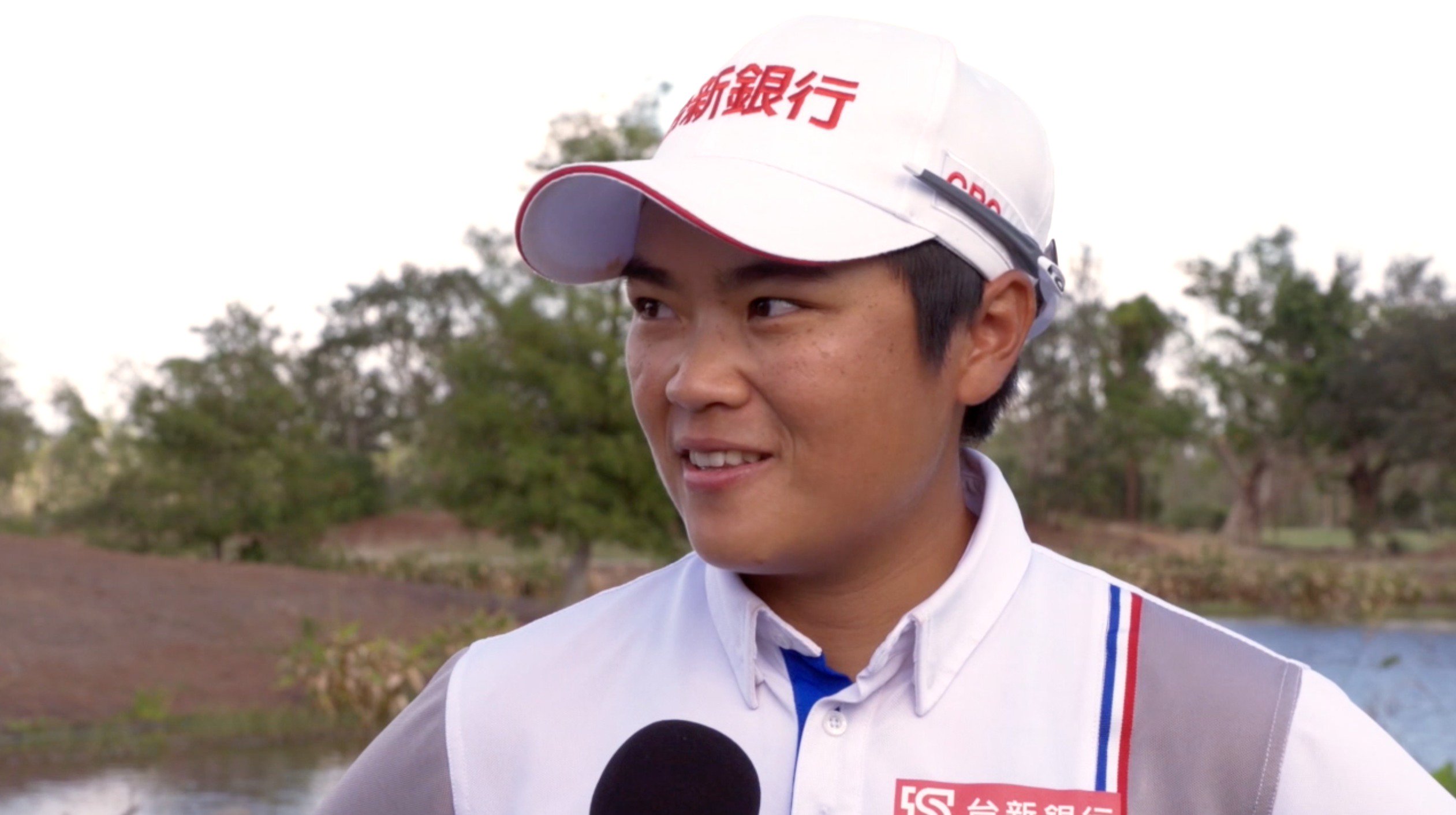 Peiyun Chien leads after the first round of the 2023 Chevron Championship