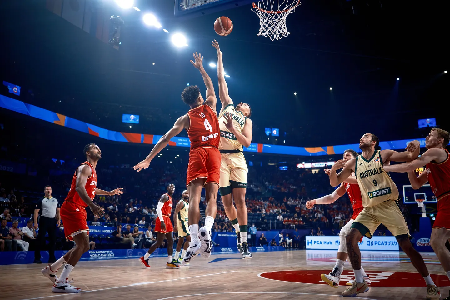 Boomers fall to Germany as medal path becomes murkier