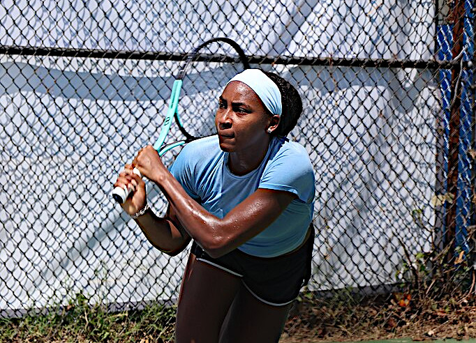 Coco Gauff delivers second career double bagel win