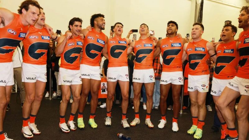 AFL: GIANTS MAKING A BIG NOISE