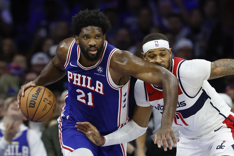 Embiid explodes for 48 as 76ers blowout Wizards