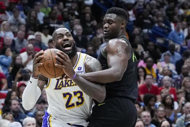 Lakers take down Pelicans, lock in Play-In rematch