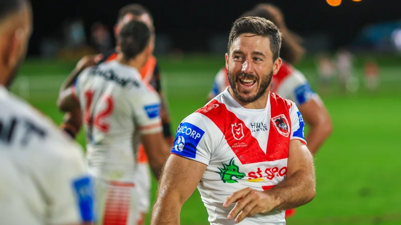 Huge change of heart: Hunt now eager to finish career with Dragons