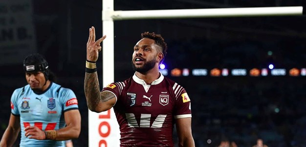 Maroons too strong for 12-man Blues in Sydney