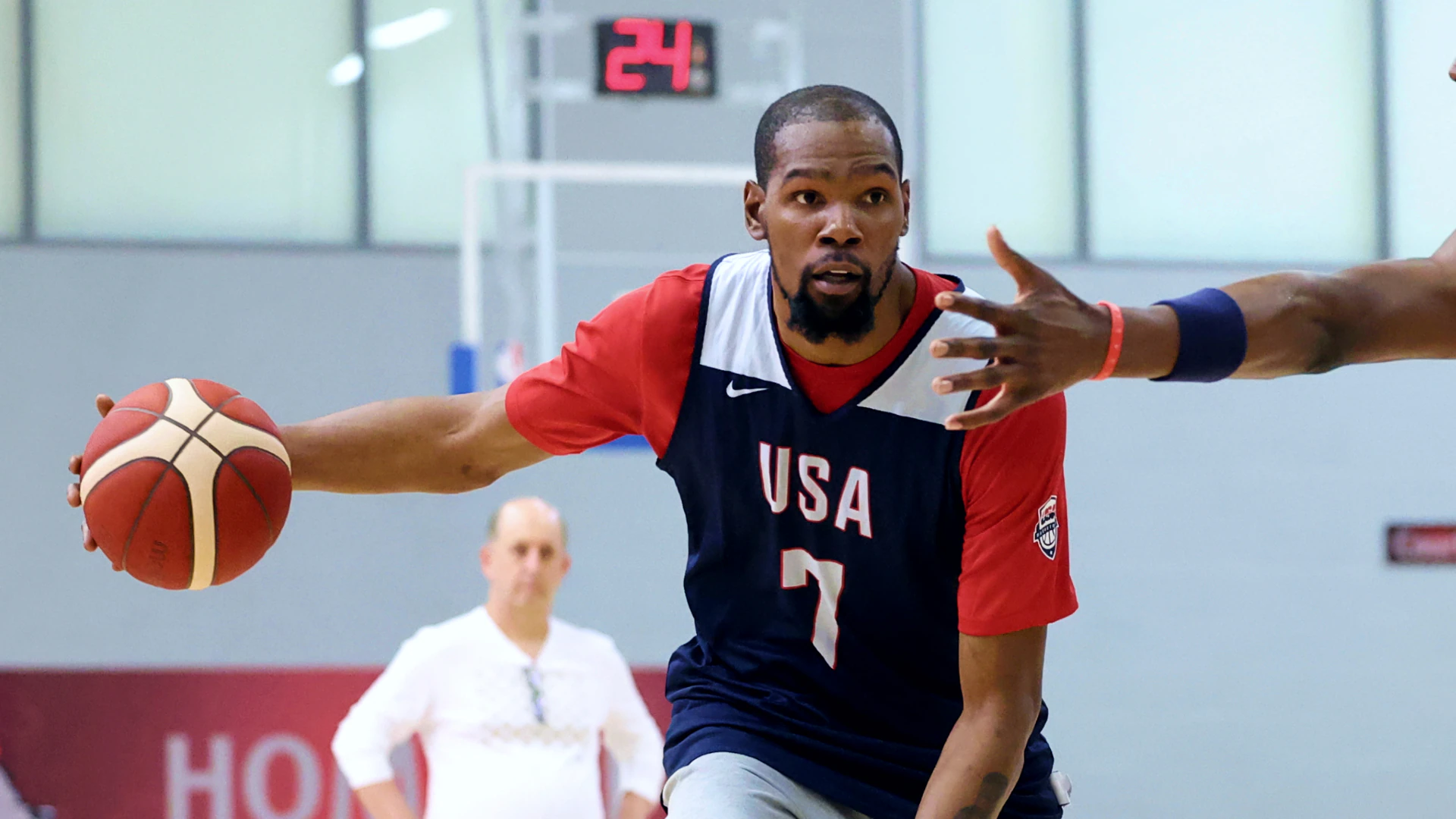 Kerr: ‘No thought of replacing’ injured Durant for Olympics