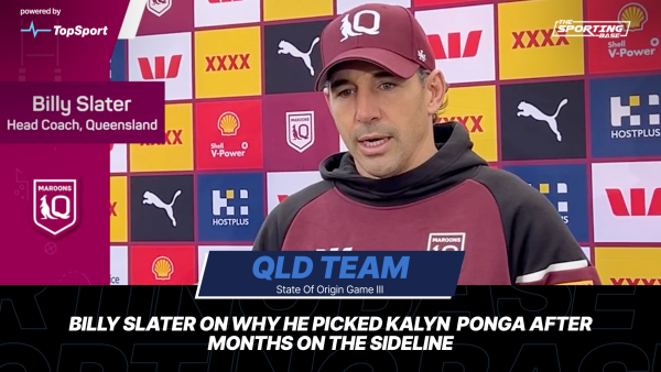 WATCH: Billy Slater – Why I Picked Kalyn Ponga For State Of Origin lll