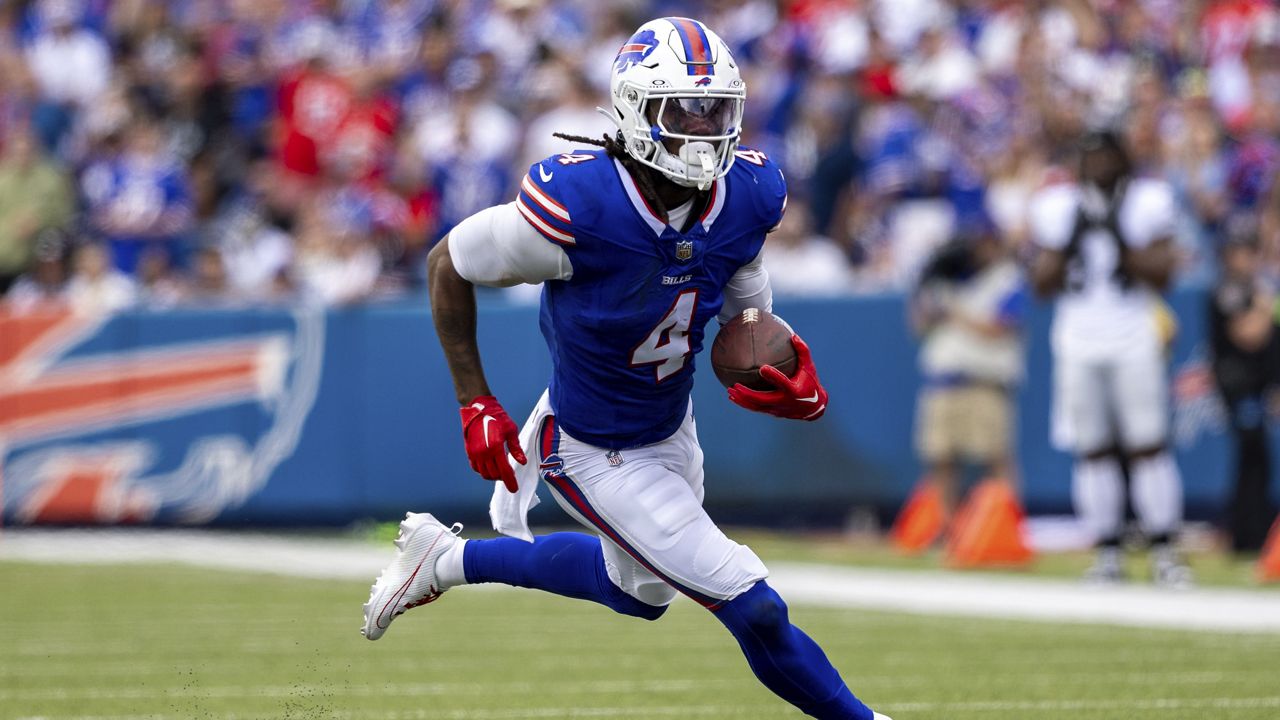 James Cook has career high three touchdowns in Bills win over Dolphins