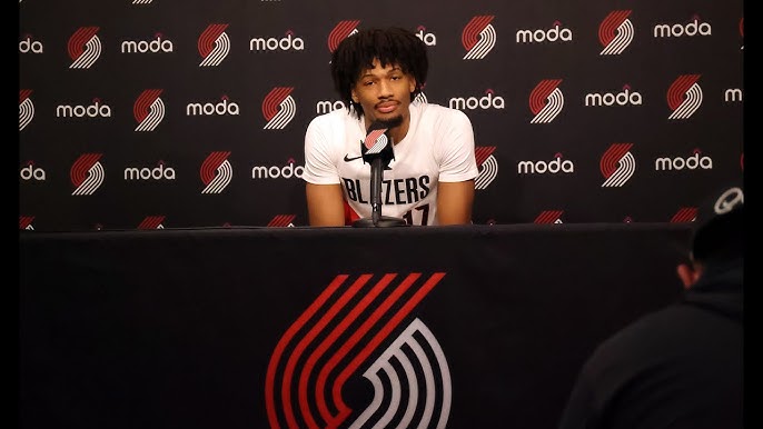 Trail Blazers shooting guard Shaedon Sharpe out long term with a broken leg