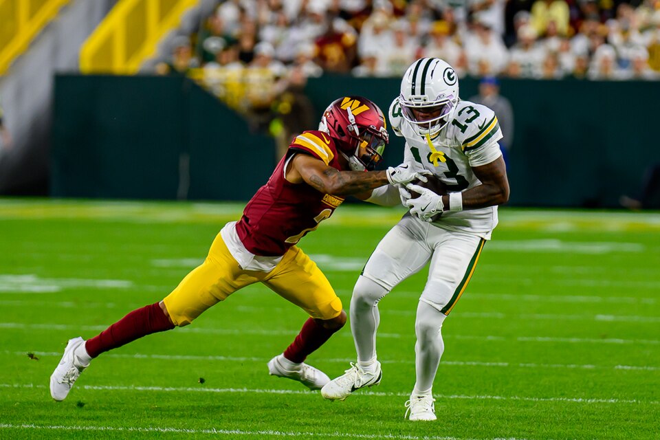 Packers trade wide receiver Dontayvion Wicks to the Eagles